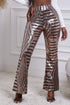 Sequin Wide Leg Pants